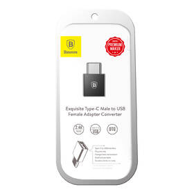 Redukce Baseus USB-C/USB černá

 obrázek produktu 8 z 8