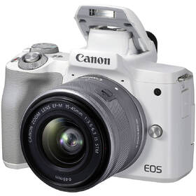 Digitální fotoaparát Canon M50 Mark II + EF-M 15-45 bílý

 obrázek produktu 7 z 7