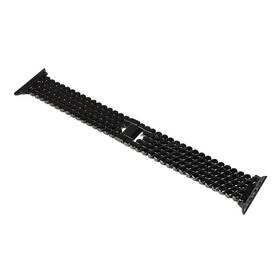 Řemínek WG dots, kovový, na Apple Watch 38/40/41 mm + adapter černý

 obrázek produktu 1 z 3