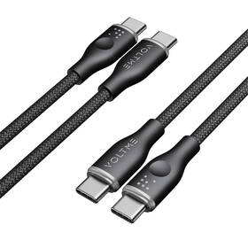 Kabel Voltme Powerlink Rugg Series USB-C/USB-C, CTC 3A/60W 1m černý

 obrázek produktu 1 z 2