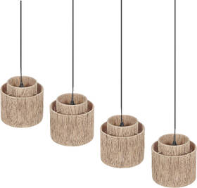 Závěsné svítidlo TRIO SMILLA, 4x E27 černé

 obrázek produktu 3 z 6