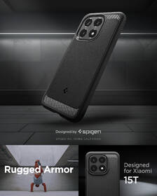 Kryt na mobil Spigen Rugged Armor na Xiaomi 15T černý

 obrázek produktu 12 z 15