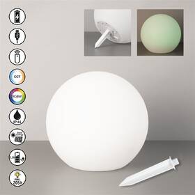 Venkovní svítidlo Fischer & Honsel solární, venkovní Dabus, 1x LED, 0,1 W, průměr 25 bílé

 obrázek produktu 1 z 2