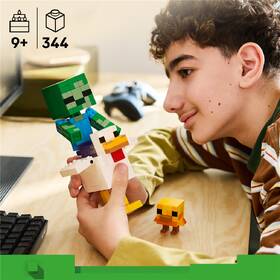 Stavebnice LEGO® Minecraft®  21582 Kuřecí žokej 

 obrázek produktu 4 z 9