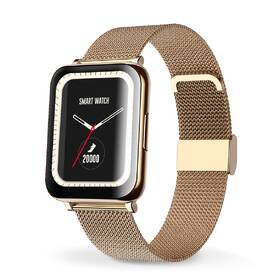 Chytré hodinky Aligator Watch Life, 3x řemínek zlaté

 obrázek produktu 3 z 10