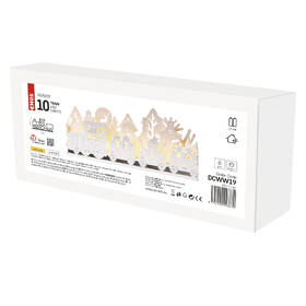 LED dekorace EMOS mašinka, vláček, 14 cm, 2x AA, vnitřní, teplá bílá, časovač 

 obrázek produktu 4 z 4