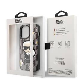 Kryt na mobil Karl Lagerfeld Ikonik Flower na Apple iPhone 13 Pro šedý

 obrázek produktu 3 z 3