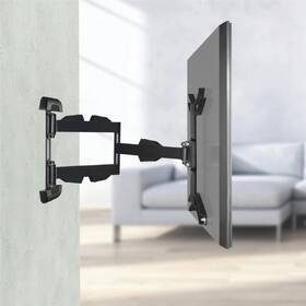 Držák TV Hama pohyblivý, pro úhlopříčky 32"-65", nosnost 25 kg černý

 obrázek produktu 13 z 16