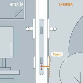 Adaptér Netatmo Doorlock, prodloužení zámku 45mm stříbrný

 obrázek produktu 4 z 4