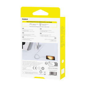 Kabel Baseus Silky USB/USB-C, 100W, 1m bílý

 obrázek produktu 7 z 7