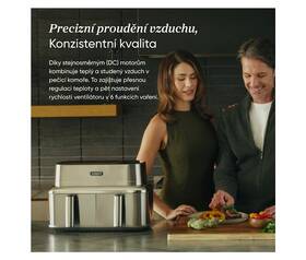 Fritéza horkovzdušná COSORI Iconic Dual CAF-SE901S-CEU, 8,6 l nerez

 obrázek produktu 5 z 8