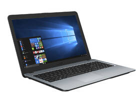 Notebook Asus X540BA-DM653T stříbrná barva
