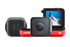 Outdoorová kamera Insta360 ONE R (Twin Edition) + SD karta 32GB černá/červená

 obrázek produktu 2 z 3