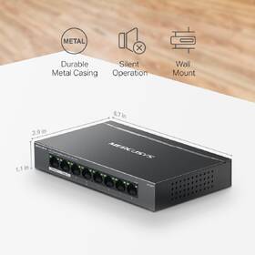 Switch Mercusys MS108GP 

 obrázek produktu 9 z 9