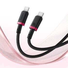 Kabel Baseus Dura USB-C/USB-C, 100W, 2m černý/červený

 obrázek produktu 6 z 16