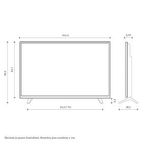 Televize TCL 65T8C 
