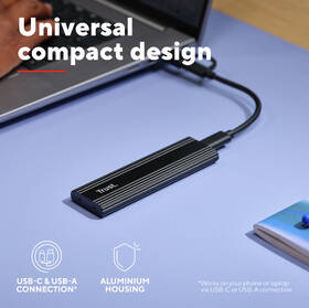 Externí rámeček Trust M.2 SSD, USB-C 3.2 Gen2, M.2 2280 černý

 obrázek produktu 13 z 19