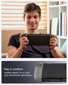 Pouzdro Spigen Nano Pop  Black Sesame  - Nintendo Switch 2 černé/šedé

 obrázek produktu 18 z 19