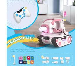 Robot Energize Lab Panxer PNX100P bílý/růžový

 obrázek produktu 2 z 4