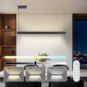 Stropní svítidlo IMMAX NEO MADEIRA SMART 122cm dřevo černé černé

 obrázek produktu 3 z 4