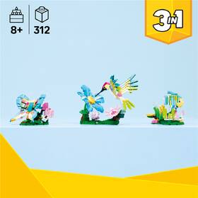 Stavebnice LEGO® Creator 3 v 1 31384 Divoká zvířata: Barevný kolibřík 

 obrázek produktu 5 z 8