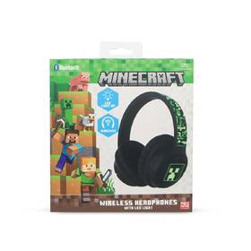 Sluchátka OTL Technologies Minecraft LED Wireless černá/zelená

 obrázek produktu 4 z 7