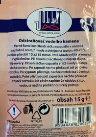 Čisticí přípravek Jolly OVK 1 

 obrázek produktu 1 z 2