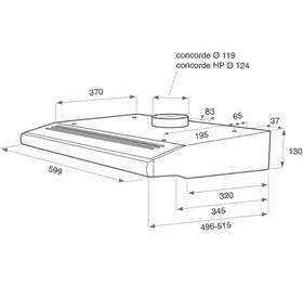 Odsavač par Whirlpool AKR 441/1 IX nerez

 obrázek produktu 3 z 3