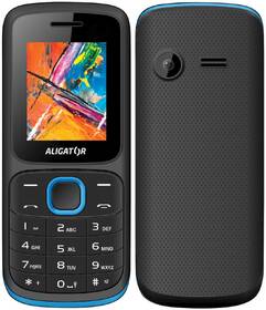 Mobilní telefon Aligator D210 Dual SIM černá barva
