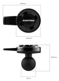 Držák na mobil Rokform univerzální kulový adaptér černý

 obrázek produktu 1 z 3