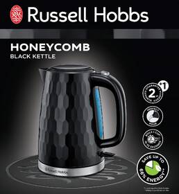 Rychlovarná konvice RUSSELL HOBBS 26051-70 Honeycomb Black 

 obrázek produktu 6 z 13