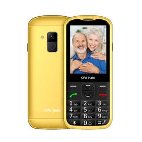 Mobilní telefon CPA Halo 18 Senior s nabíjecím stojánkem zlatý

 obrázek produktu 9 z 9
