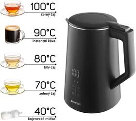 Rychlovarná konvice Sencor SWK 0600BK černá

 obrázek produktu 6 z 17