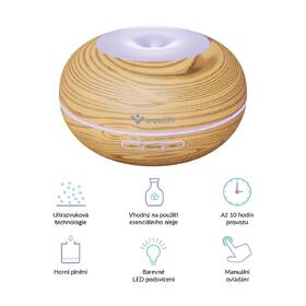 Aroma difuzér TrueLife D5 Light hnědý

 obrázek produktu 1 z 5