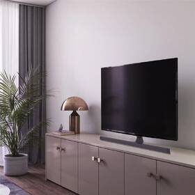 Stojan pro TV Hama Design, stolní, nastavitelný, pro úhlopříčky 32"-65", nosnost 40 kg černý

 obrázek produktu 11 z 12
