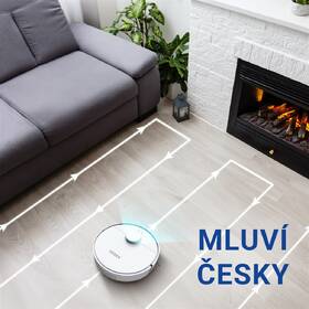 Robotický vysavač Tesla IQ550 bílá barva
