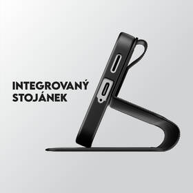 Pouzdro na mobil flipové PanzerGlass CARE Wallet Kickstand na Samsung Galaxy S25 černá barva
