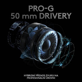 Headset Logitech G PRO X Lightspeed Wireless černý

 obrázek produktu 8 z 10