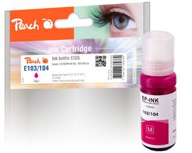 Inkoustová náplň Peach Epson 103/104, T00S3, T00P3, 70 ml purpurová

 obrázek produktu 1 z 1