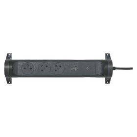 Přepěťová ochrana Legrand 3x zásuvka, USB, USB-C, 1,5m černá

 obrázek produktu 2 z 11