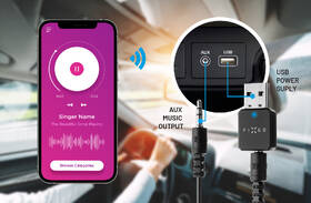 Redukce FIXED Bluetooth audio přijímač Signal se zabudovaným mikrofonem 

 obrázek produktu 6 z 8
