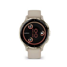 Chytré hodinky Garmin Venu 3S - Cream Gold / French Gray Silicone Band 

 obrázek produktu 2 z 3