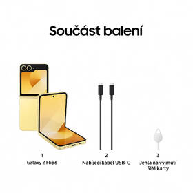 Mobilní telefon Samsung Galaxy Z Flip6 5G 12 GB / 256 GB žlutý

 obrázek produktu 23 z 33