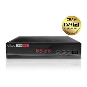 Set-top box ALMA 2800 s DVB-T2 s HEVC (H.265) černý

 obrázek produktu 4 z 4