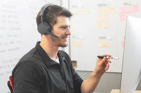 Headset Koss CS340BT QZ černá barva
