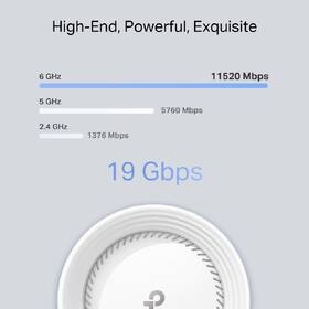 Komplexní Wi-Fi systém TP-Link Deco BE85, BE19000, Wi-Fi 7 (1 ks) bílý

 obrázek produktu 8 z 12