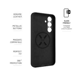 Kryt na mobil FIXED MagLeather s podporou MagSafe na Samsung Galaxy S25+ černý

 obrázek produktu 3 z 4