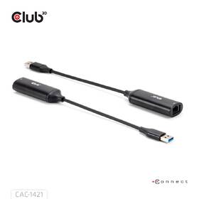 Adaptér Club3D USB-A / RJ45, 5Gb, M/F, 24cm černá

 obrázek produktu 1 z 3