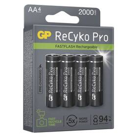Baterie nabíjecí GP ReCyko Pro Photo Flash, HR06, AA, 2000mAh, krabička 4ks 

 obrázek produktu 2 z 6