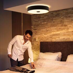 Stropní svítidlo Philips Fair White Ambiance, kruhové 44cm černé

 obrázek produktu 4 z 6